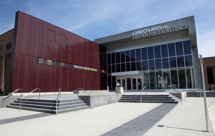 Exterior of the Land O'Lakes Center for Excellence